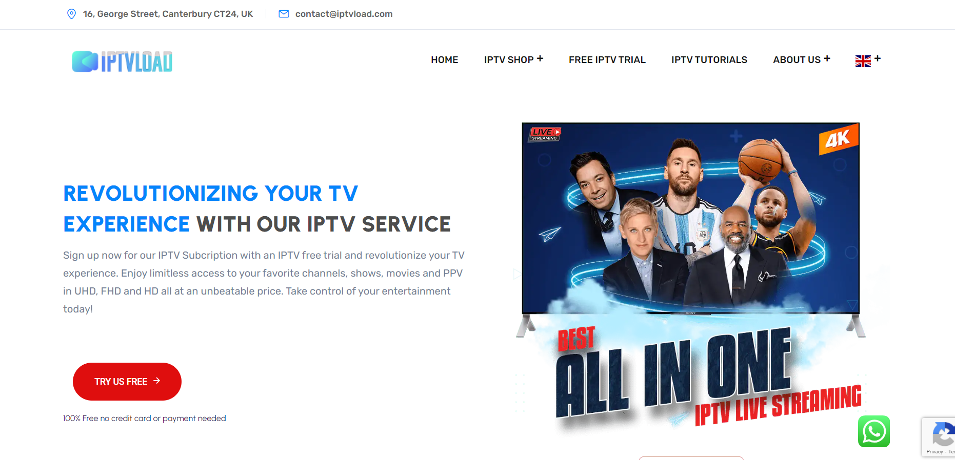 Top IPTV LOAD Free Trial: Enjoy 24 Hours of Premium Streaming