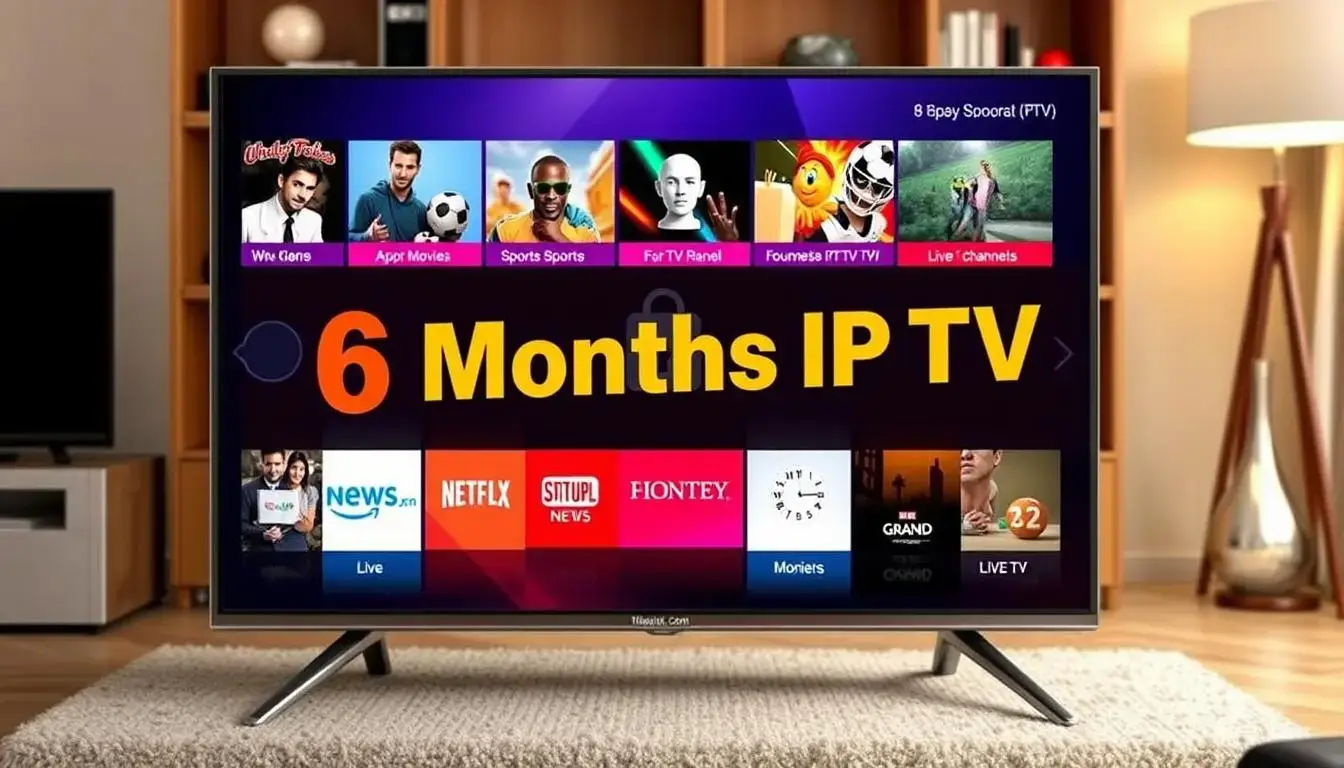 Get Your 6 Months IPTV Subscription Today